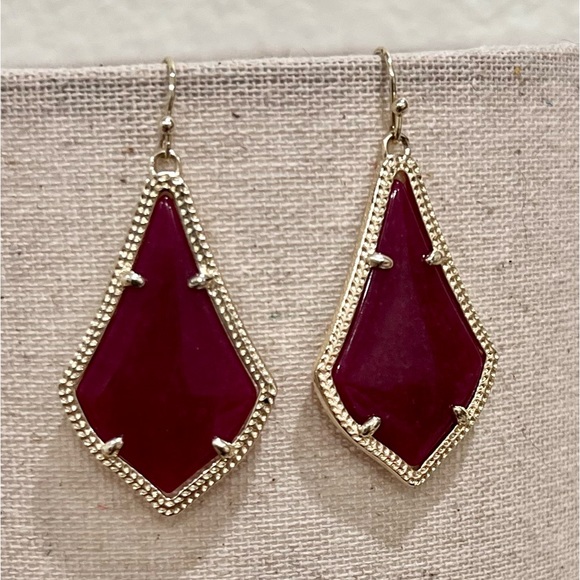 Kendra Scott Jewelry - Kendra Scott Alex Earrings Burgundy